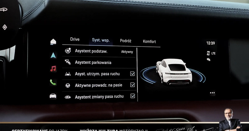 Porsche Taycan cena 333333 przebieg: 53500, rok produkcji 2020 z Kościan małe 781